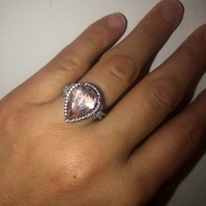 Diamonique ring